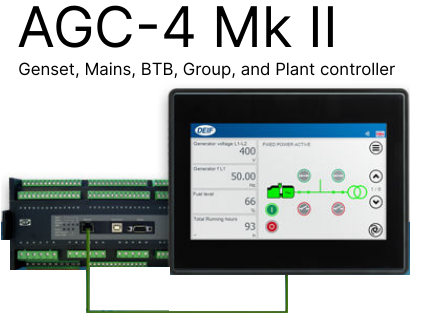 DEIF AGC-4 Mk II Variant 03 automatic genset controller