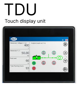 DEIF TDU Series Variant 01 Touch Display Unit