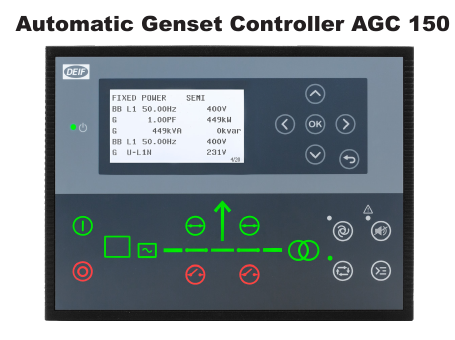 DEIF AGC 150 Variant 20 automatic genset controller